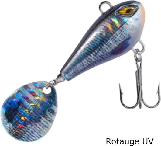 Balzer Shirasu Colonel Spin Buddy Evil Eye Jigspinner 4cm 12g Rotauge UV