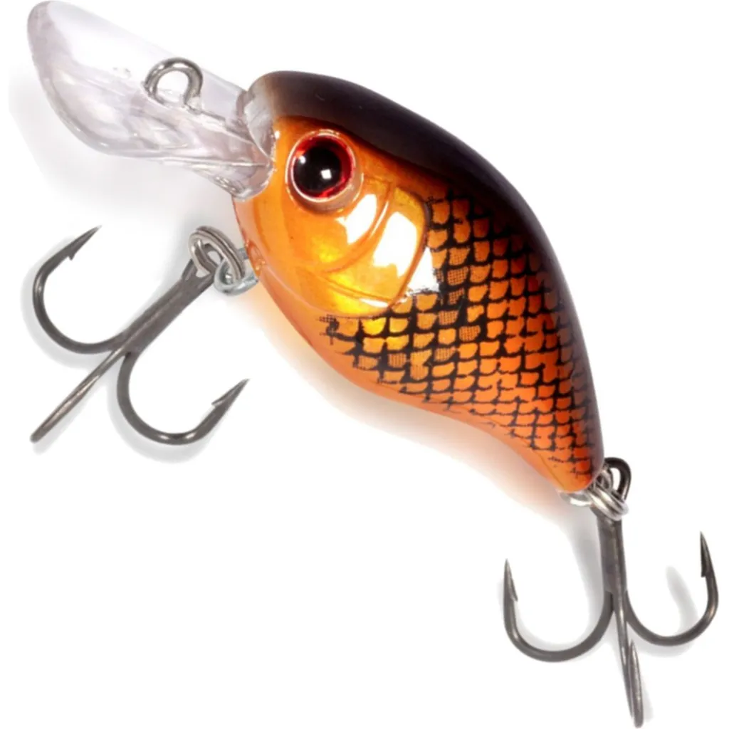 Quantum Magic Trout Hustle and Bustle Wobbler 1.2g Orange Flash