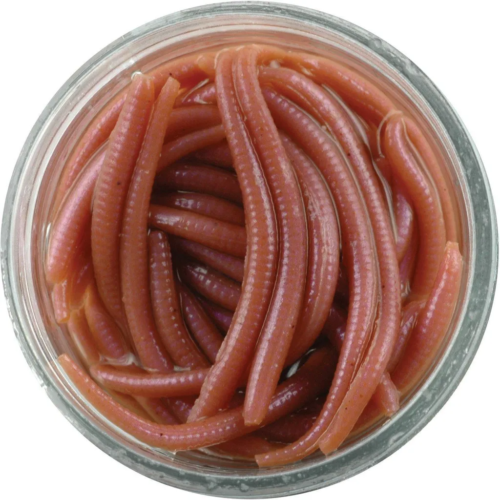 Berkley Gulp Alive Angle Worm Softbaits Natural 3cm 60pc