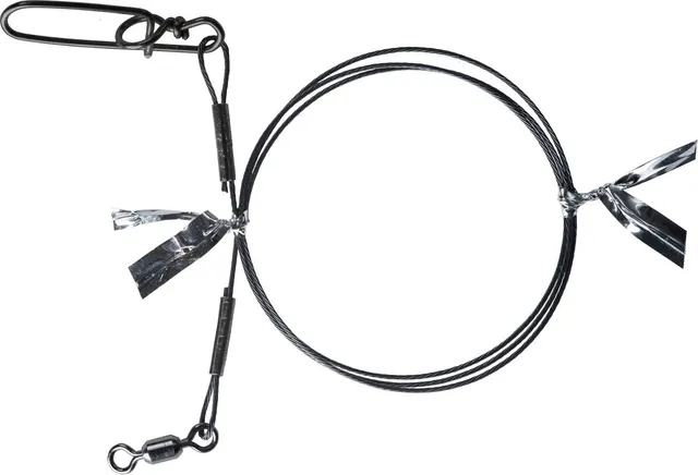 BKK 7x7 Wire Leader HD Pike Snap 40cm 18kg