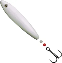 Hansen SD Hotshot Inline Sea Trout Lure 7.5cm 20g Pearl White