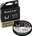 Westin W10 13 Braid Coastal Geflochtene Schnur 1500m 0.08mm 5.8kg Morning Mist
