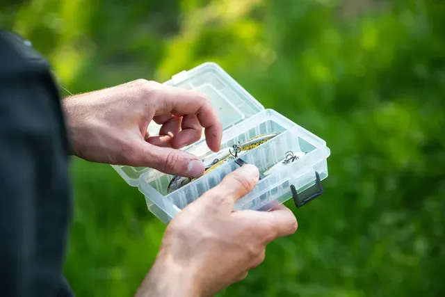 Fox Rage Box Mini Tackle Box 6 Compartments 15.5x9x4cm Clip-Fastening Plastic