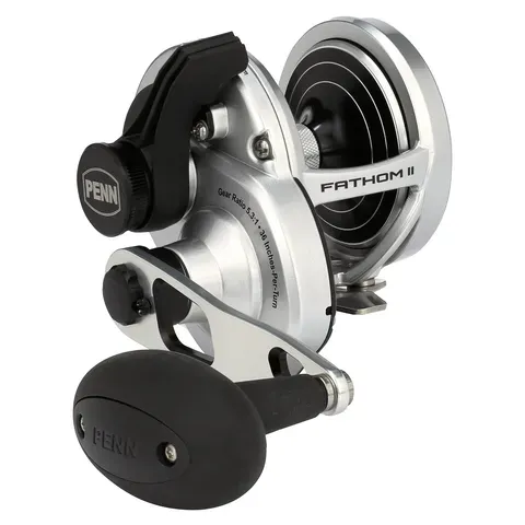 Penn Fathom II Lever Drag 25N 5.3:1 524g 14.9kg 91cm
