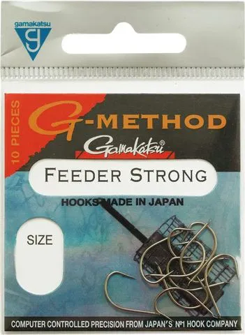 Gamakatsu G-Method Feeder Strong Hooks