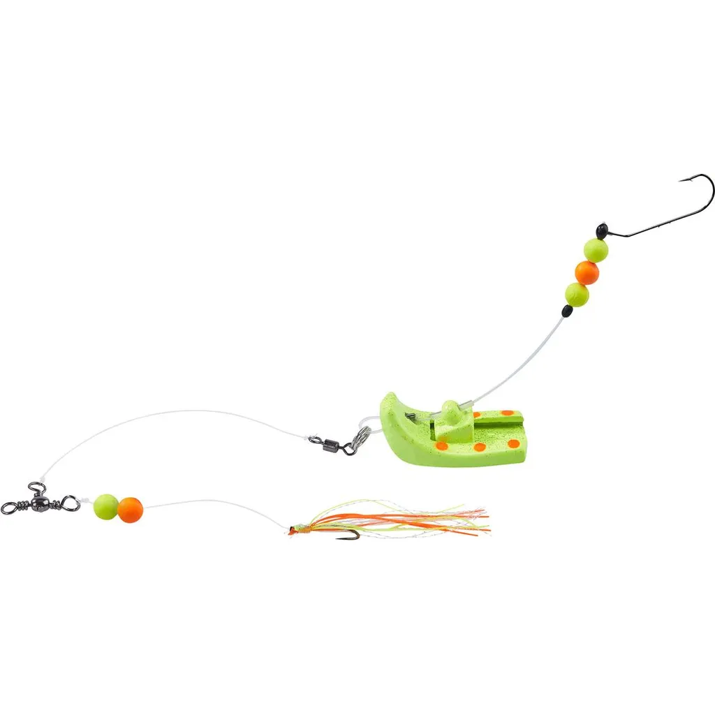 Balzer Plattfisch Perchman Rig 100g Gelb/Rot