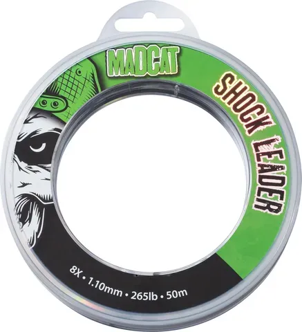 Madcat Shock Leader 8X 1.1mm 50m 120kg PE 8-Braid
