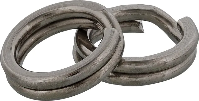 Westin Power Splitring Spaltring Ø7mm 27kg 10pcs Black Nickel