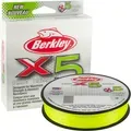 Berkley x5 Braid 0.30mm 31.5kg 150m Flame Green