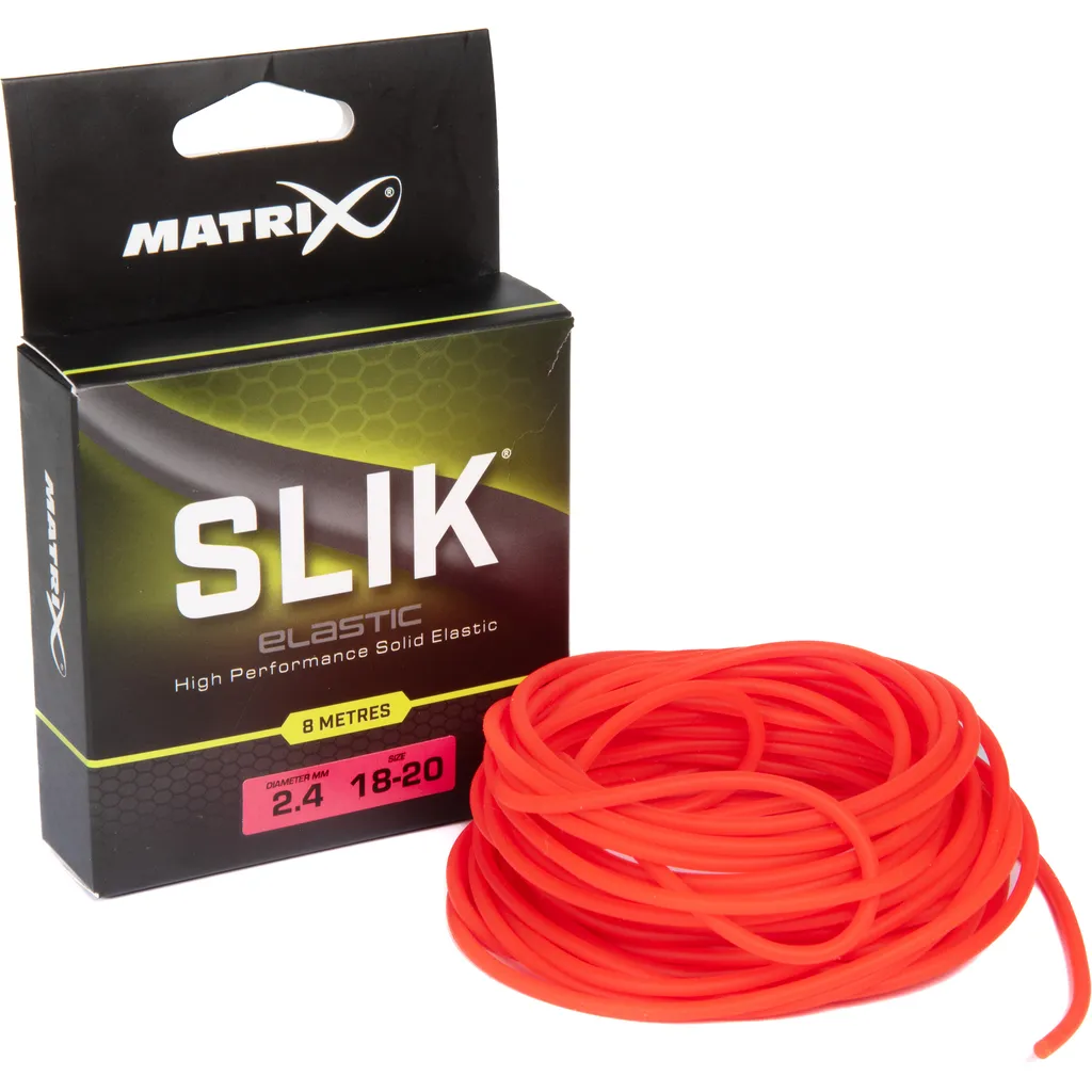 Matrix SLIK Elastic #18-20 8m 2.4mm Red
