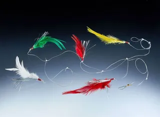 Balzer Helgoland Makrelen System Rig 1/0 115cm 5pcs Makrelenpaternoster