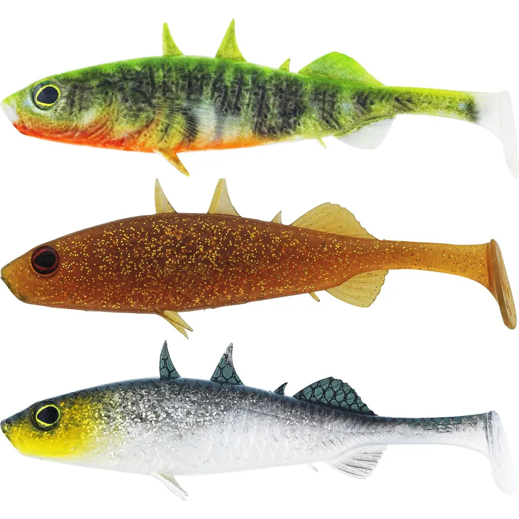 Westin Stanley The Stickleback Shadtail 9cm 7g Dark Water Mix 10
