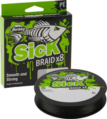 Berkley Sick Braid Fishing Line 0.14mm 16.5kg 300m Black