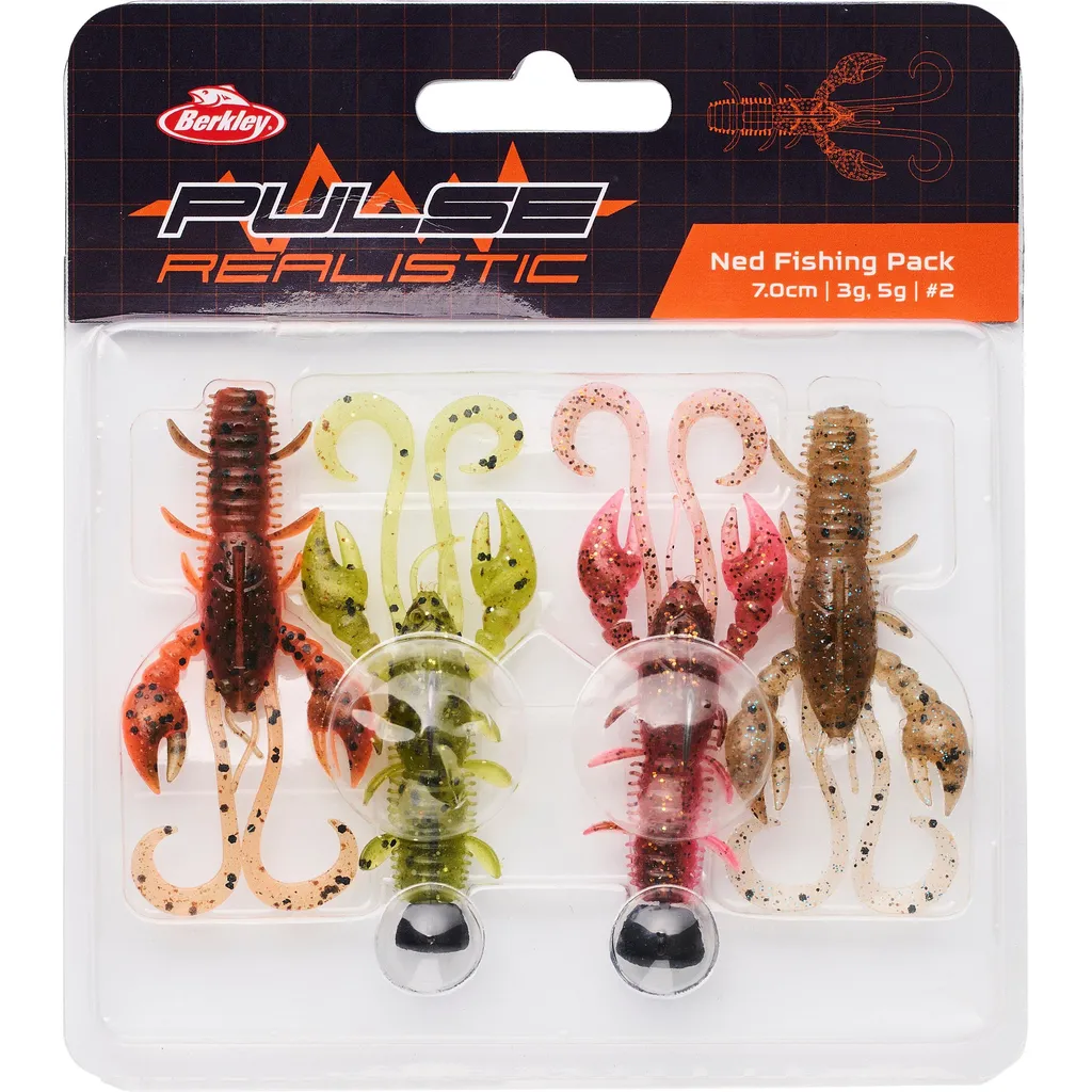 Berkley Pulse Ned Fishing Pack Köderset 3-5g 7cm Varied