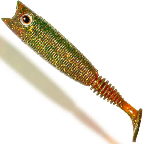 Quantum Wackelarsch Softbait 9cm 6g Motoröl