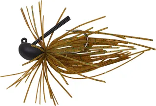 Savage Gear Skirt Flirt Jig 6cm 6g Green Pumpkin