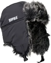 Rapala Winter Trapper Hat Black / Gray