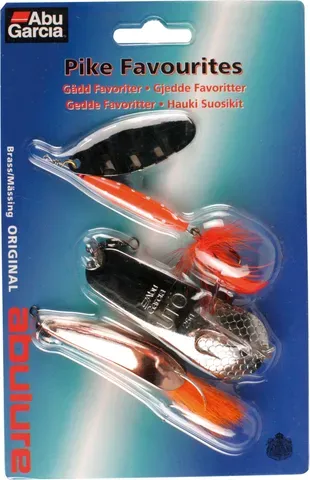Abu Garcia Pike Favourites 3-Pack Blade Bait