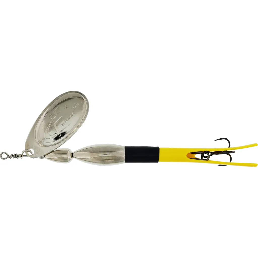 Westin FC Bullet Spinner #5 30g Black Flouro Yellow Silver Blade