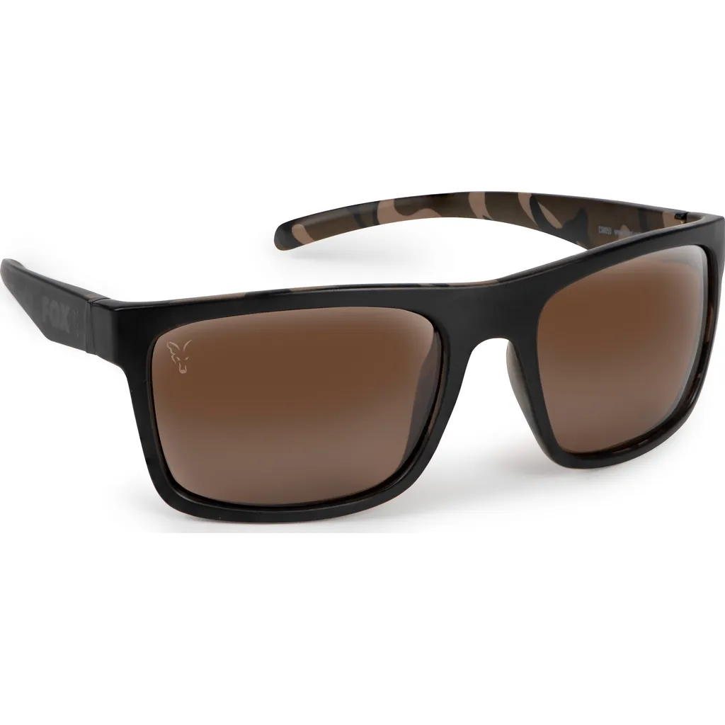 Fox Avius Polarisationsbrille Black Camo Brown Lense