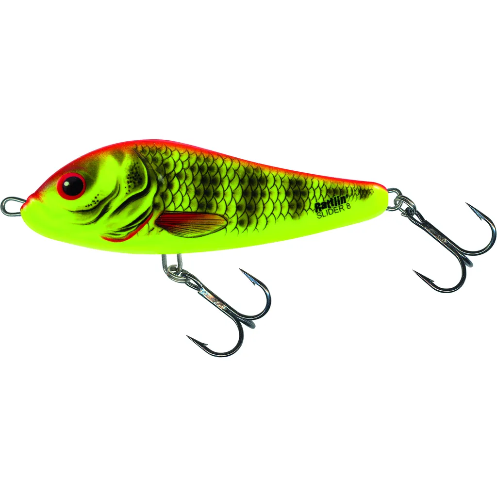 Salmo Rattlin Slider Jerkbait 11cm 45g Sinking Bright Perch