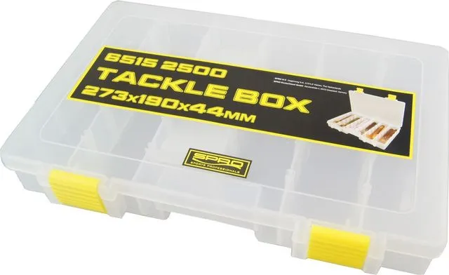 Spro Tackle Box 27.3x19x4.4cm Transparent Plastic