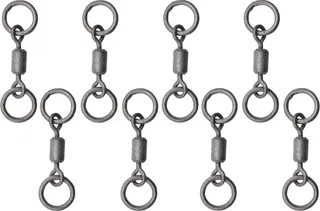 Korda PTFE Double Ring Swivel 11, 8pc