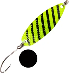 FTM Spoon Hammer 3.3cm 2.4g Neongelb Schwarz/Schwarz Grüner Punkt
