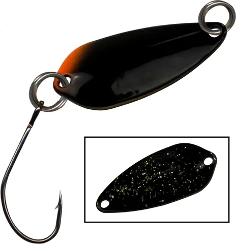 FTM Spoon Wasp 2.9cm 2.5g Orange-Schwarz/Schwarz