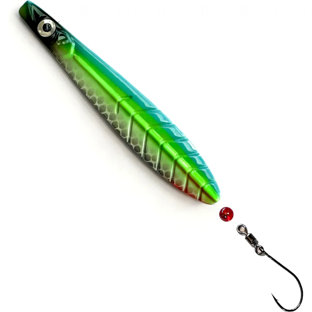 Troutwerk ParaLAXX Meerforellenblinker 10g Blau Gelb Rot