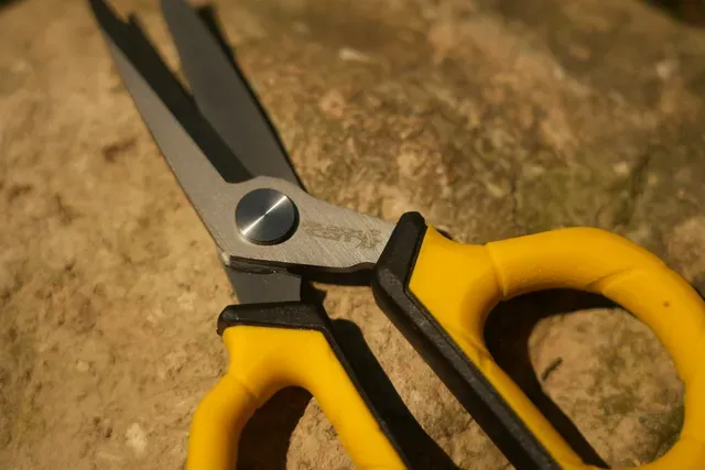 Black Cat HD Braid Scissors 15.2cm Titanium Coated Stainless Steel