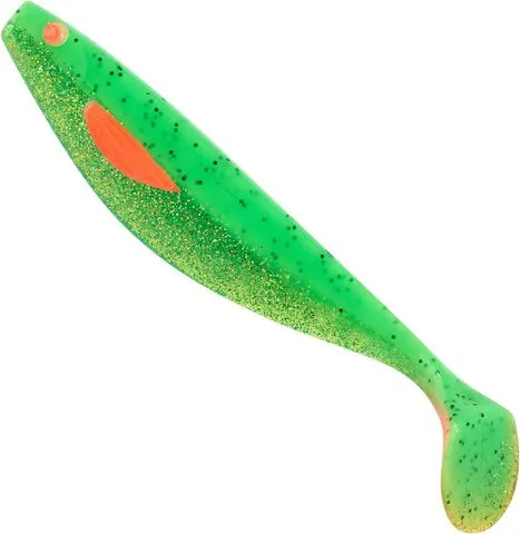 Balzer Shirasu Booster Shad 6cm Chatreuse Lime