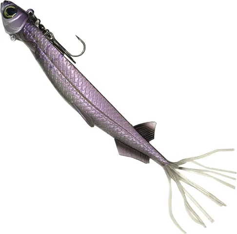 Quantum Pelagic Shad Set Hairy Swimbait 21cm 60g Ghost
