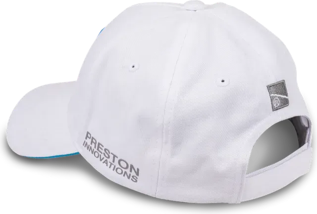 Preston White HD Cap 100% Cotton