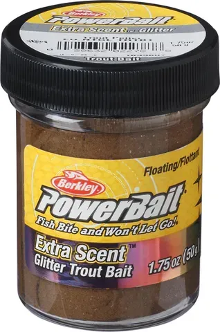 Berkley PowerBait Natural Glitter Forellenteig Glitter / Fischpellet