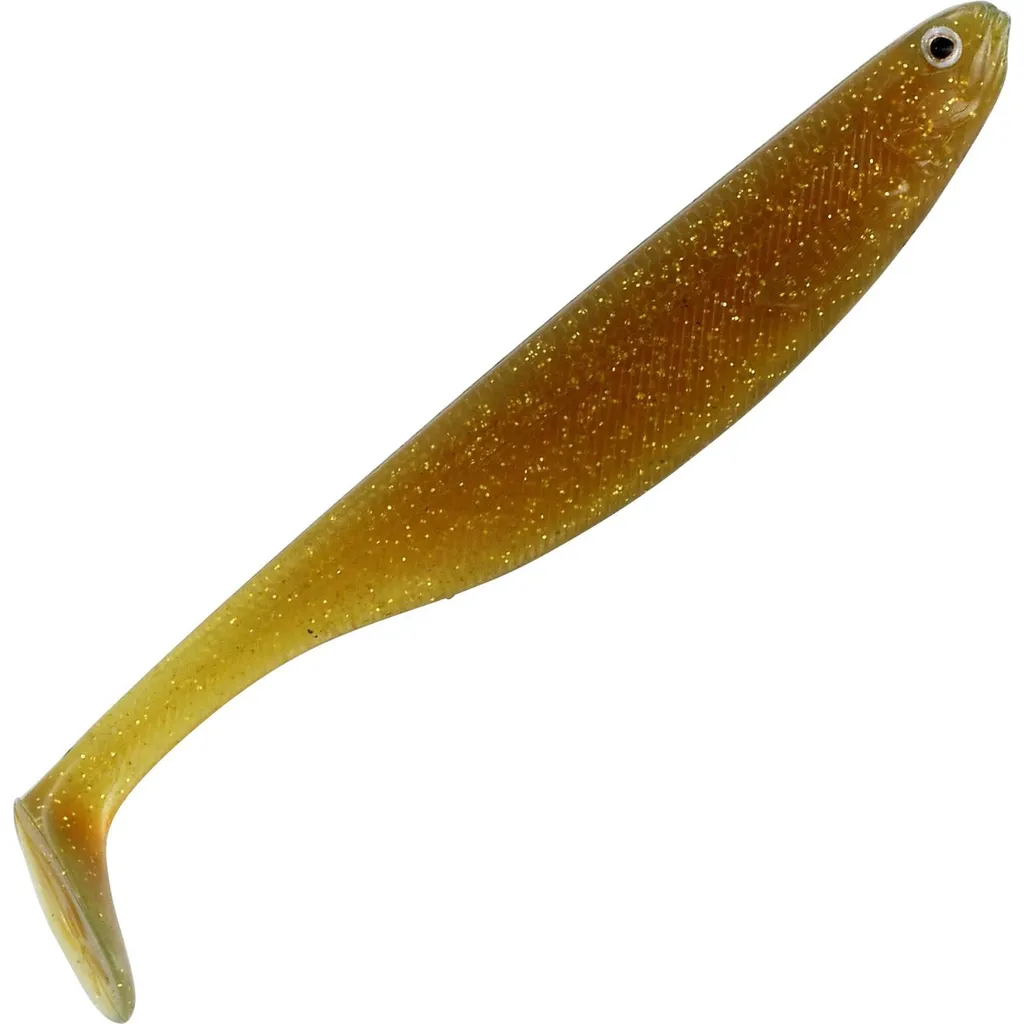 Westin ShadTeez Softbait 10cm 6g Motoroil Goldfarben