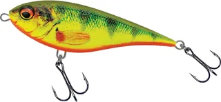 Balzer MK Super Natural Jerk Rotauge 9cm 21g Fire Barsch