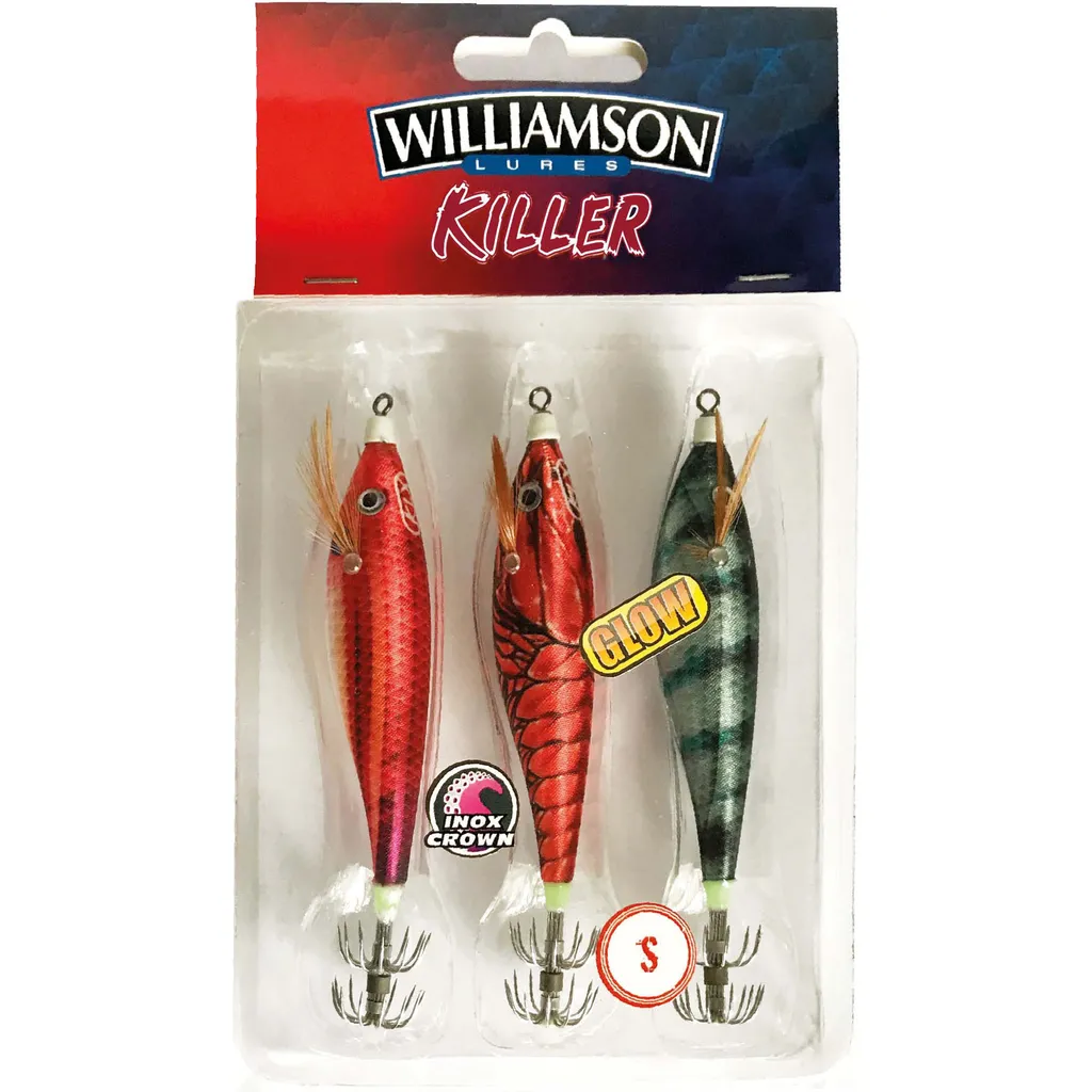 Williamson Killer Fish Kit 3 7.5cm 11g Natural Glow