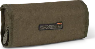 Fox Voyager Roll Wash Bag 3 Hanging Hook 100% Polyester Water Resistant