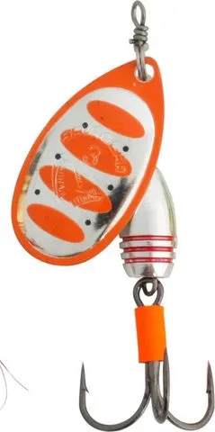 Savage Gear Rotex Spinner Inline Spinners 14g 13cm Fluorescent Orange Silver