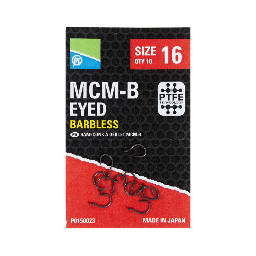 Preston Mcm-B Hooks #12 Eyed
