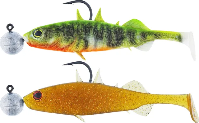 Westin Stanley The Stickleback Shadtail R 'N R 7.5cm 7g Dark Water Mix 11 #4/0