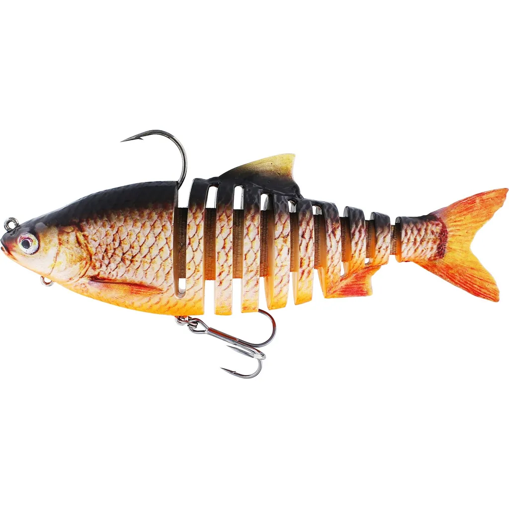 Westin Ricky The Roach Multi Jointed R2F Gummifische 14cm 41g Real Rudd Sinking