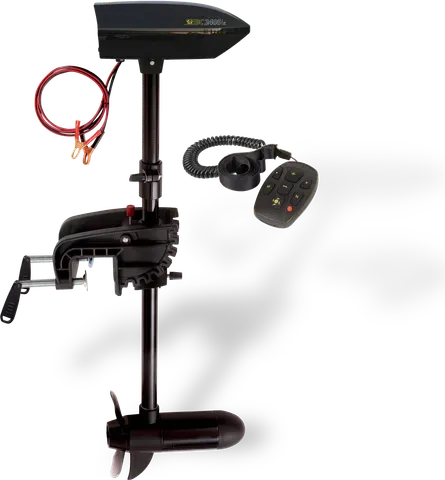 Black Cat BC 2400 Battle Cat Elektrischer Außenbordmotor 11kg 70cm 600kg Freshwater