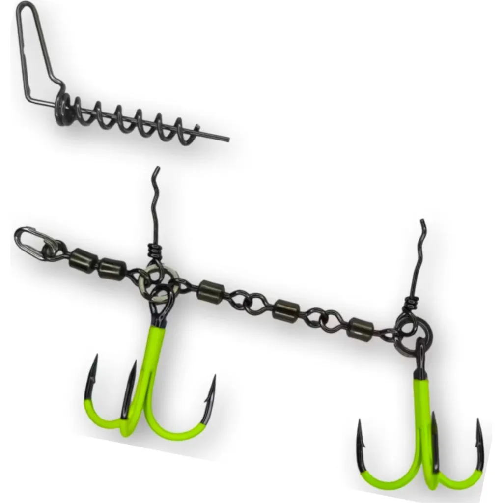 Pikecraft Swivel Kit Stinger-Haken #1/0 UVC