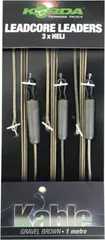 Korda Leadcore Leader Heli 1m 3er Gravel
