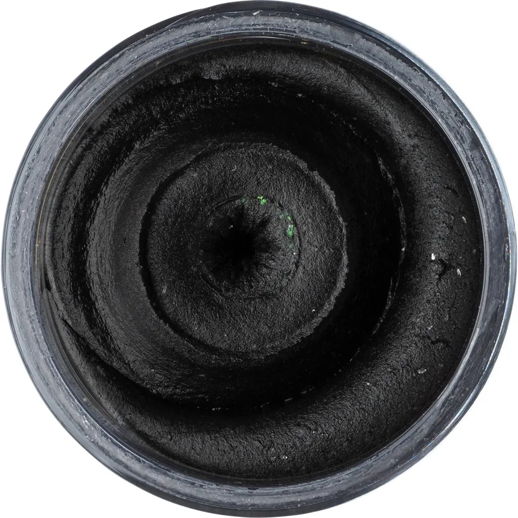 Berkley PowerBait Sinking Glitter Trout Dough 65g Black Glitter
