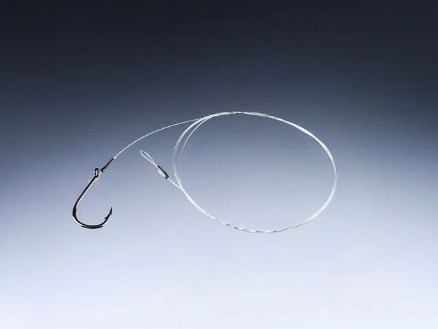 Balzer Zander Fluorocarbon Vorfach 80cm Einzelhaken