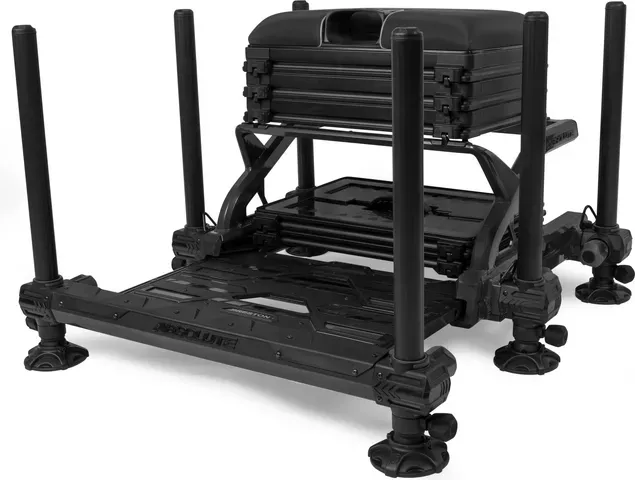 Preston Absolute Station Seatbox 23.4kg Aluminium Graphite