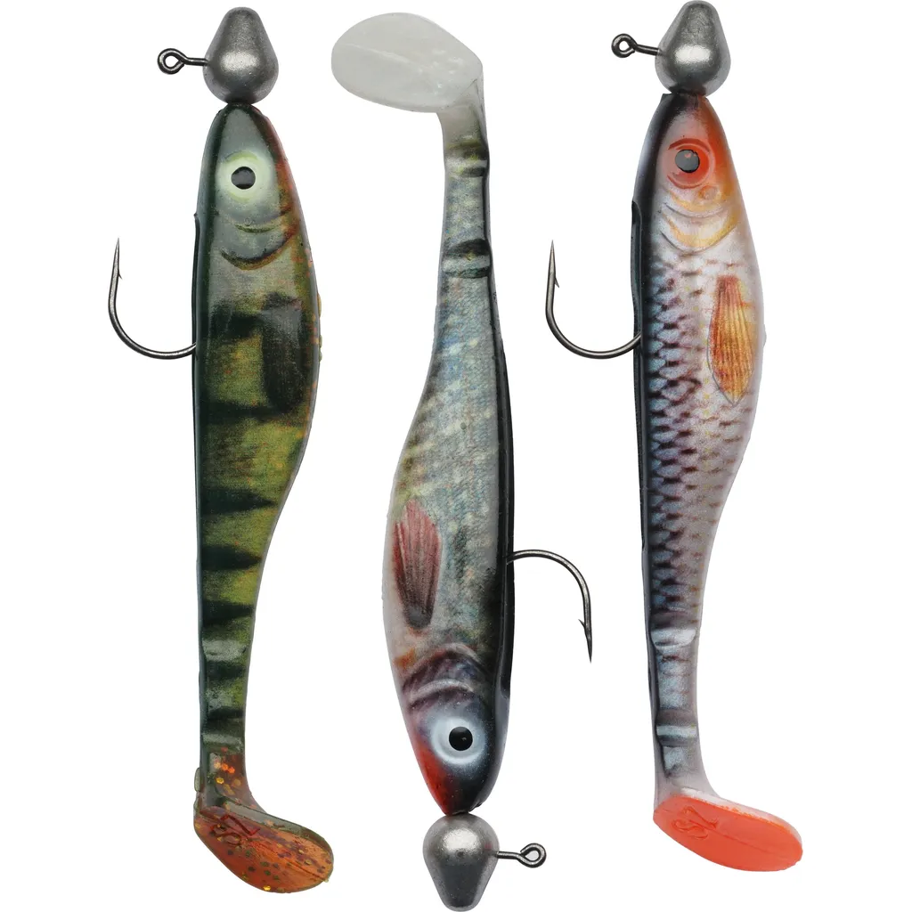Abu Garcia McPrey 10gr Rigged 3-Pack Swimbait 12cm Real Series
